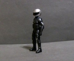 Custom GI Joe figure and package of ” THE WRAITH” charlie sheen 1986 ver 2.0