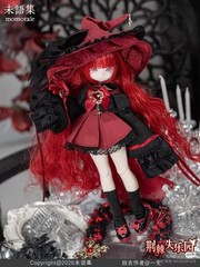 Momotale Paradise Lost Witch Series Bjd Hang Card Action Figure Official Gift