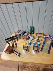 Roblox Toys Action Mini Accessories/Jeep Lot Of 15 Pcs.SEE PICTURES.
