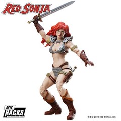 Red Sonja 50th Anniversary Epic H.A.C.K.S. 1:12 Scale Action Figure – Boss Fight