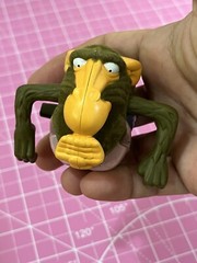 Burger King Monkey 1998 Mayhem 2.25 in. Action Figure Rugrats the Movie