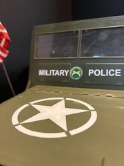 1/6 Scale WWII Willy’s Jeep Military Police Decal Set – Gi Joe/Action Figures
