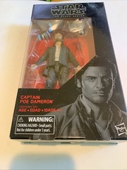 Sealed Hasbro Star Wars The Black Series Captain Poe Dameron Action Figure Gt43