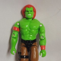 VTG GI Joe Cobra Street Fighter Blanka 1988 Hasbro 3.75” Figure