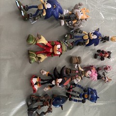 Sonic Prime Netflix Figures Lot 5 Inch Inch Shadow Nine Chaos Sonic READ DESc