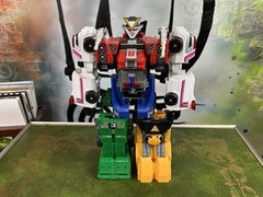 Vintage 1997 Bandai Power Rangers Carranger DX VRV ROBO Megazord Toy