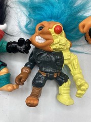 Lot of 7 Battle Trolls Loos Hasbro Assorted Characters EUC CLEAN Vintage 1992