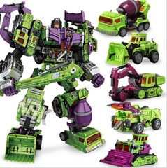 Transforms Devastator 6 In 1 Action Figure NBK GT Cool Kid Toy in Stock 38cm