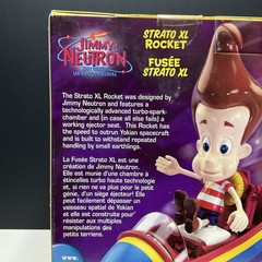 Vintage Mattel 2001 Jimmy Neutron Boy Genius Strato XL Rocket Playset – NEW
