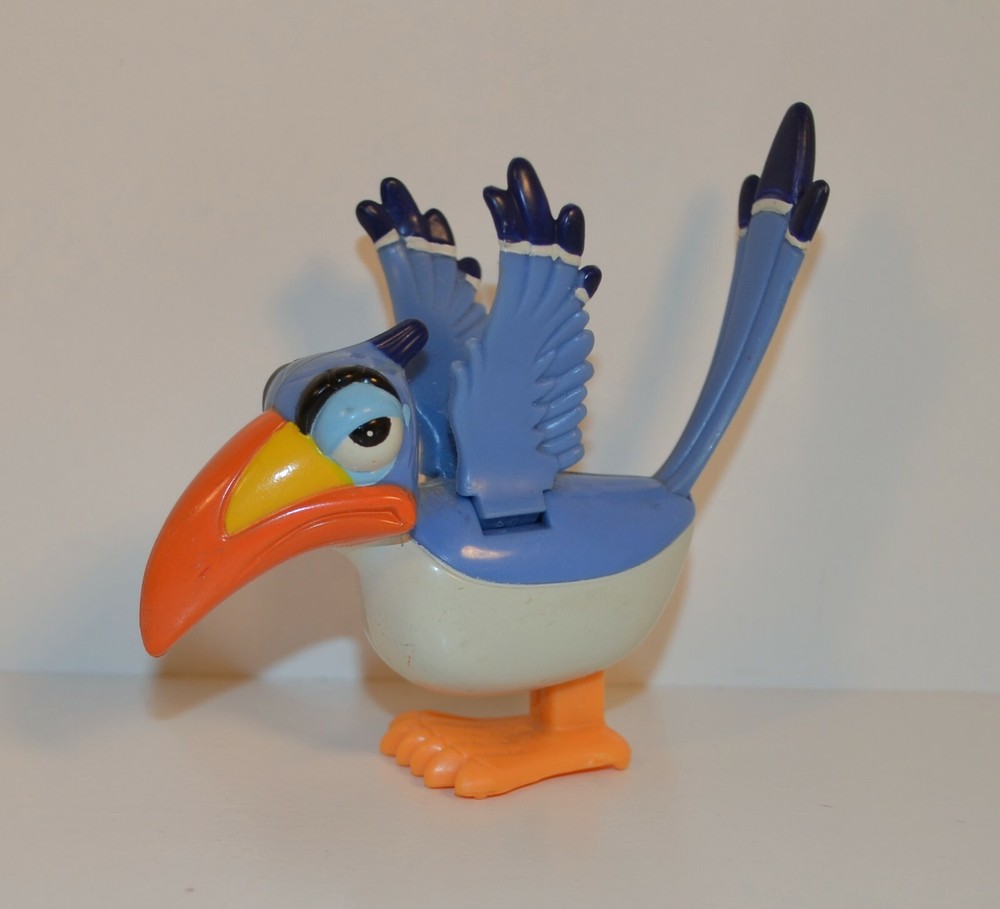 RARE 1994 Zazu 4″ McDonald’s EUROPE Action Figure Disney Lion King