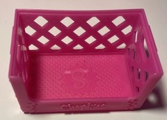Shopkins Stackable Crate Pink or White ‘YOU CHOOSE’ Pick from 3 Styles/Colors