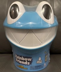 New Rainbow Friends Cyan Coin Bank Collector Bundle w/ (8) Surprises Ships Free