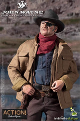 Infinite Statue X Kaustic Plastik John Wayne 1/6 Deluxe Action Figure Instock