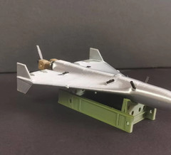 3D Printed US Military LUCAS UAV Model Non-Metal 20CM Ornament Toy Collection