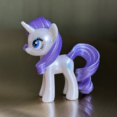 My Little Pony Blind Bag “RARITY” (CHROME UCC Distributing) Mini FIM G4