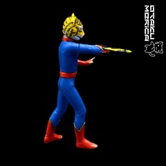 Yujin 2001 P-Pro Collection – Tetsujin Tiger Seven – HG Gashapon Tokusatsu 3.5in