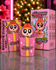 POP MART Powerpuff Girls Party Surprise Figure Confirmed Sealed Bag Card Box
