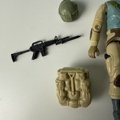 GI Joe Airborne 1983 v1 *100% COMPLETE w/File Card, Near Mint!* Vintage ARAH