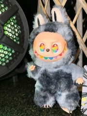 POP MART Labubu Grey V3 Secret ID Hidden Secret ID Grey Rare Labubus