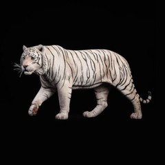 JxK 1/6 Bengal Tiger White Tiger Figure Animal Model Collect Toy Statue