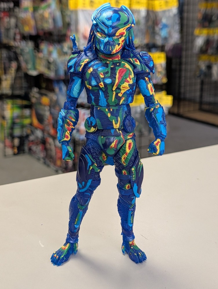 NECA The Predator Thermal Vision Fugitive Predator 8-in Figure Loose