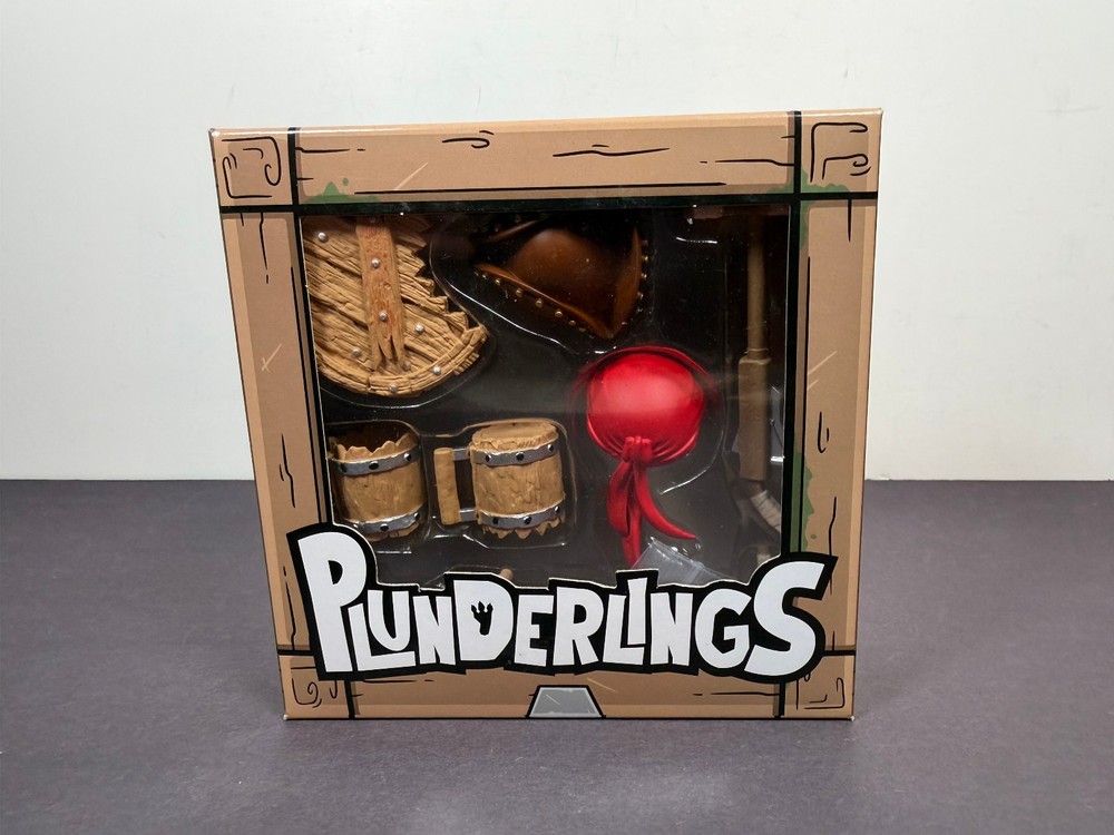 Plunderlings Plunderlong WOOD CRATE 1/12 Scale Figure Add-Ons Accessories