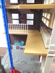 Vtg 1987 Real Ghostbusters Firehouse Kenner Playset Lot w/Original & Repro Parts