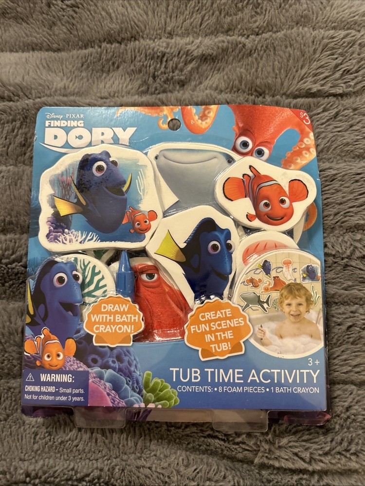 New ! Disney Finding Dory Tub Time Activity Set (with Nemo!)