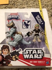 Hasbro Star Wars Galactic Heroes Han Solo & Tauntaun Figure New