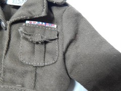 VINTAGE 1960s G.I. JOE OFFICIAL BRANDED HASBRO HONG KONG UNIFORM JACKET
