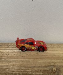 Disney Pixar Cars Determined Lightning McQueen Piston Cup Mattel