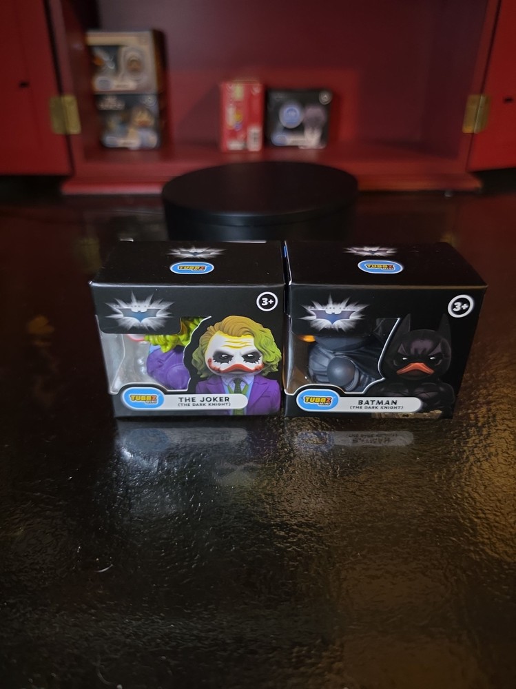 Mini Tubbz Cosplay Duck Horror Lot 2 Batman Dark Knight & Joker Heath Ledger