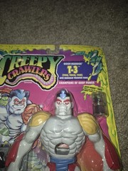 CREEPY CRAWLERS T3 HTF-NISP Goop Mandos CARDED FIGURE+MOLD 1994 Toy Max