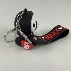 Skelanimals Maxx Bulldog Rubber Dog Skeleton Keychain 2025 Hasbro