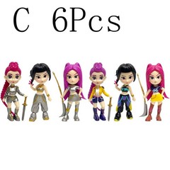 2026 Anime Kpops Demon Hunters Figure Rumi Zoe Mira anime polyvinyl chloride