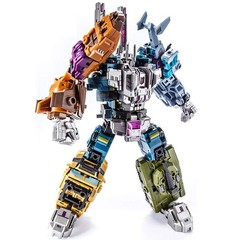 Deformation Toys Combiner Set 5 in 1 Small Scale Anime Action Figure Model Ro…