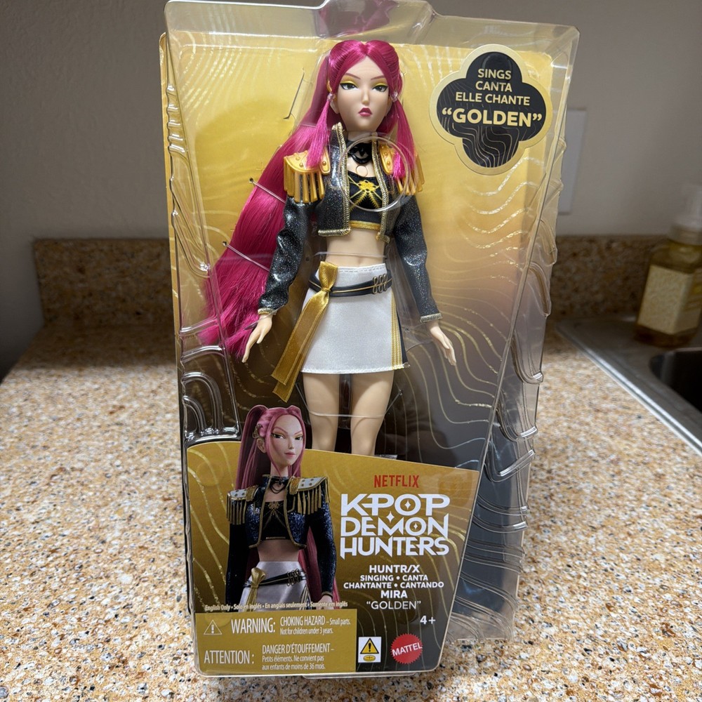 LICENSED ORIGINAL KPop Demon Hunters Huntrix Singing Mira Doll HUNTR/X