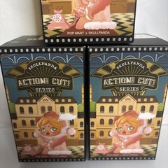 3 Pcs Skullpanda Action Cut Series Blind Box Figures POP MART Authentic USA