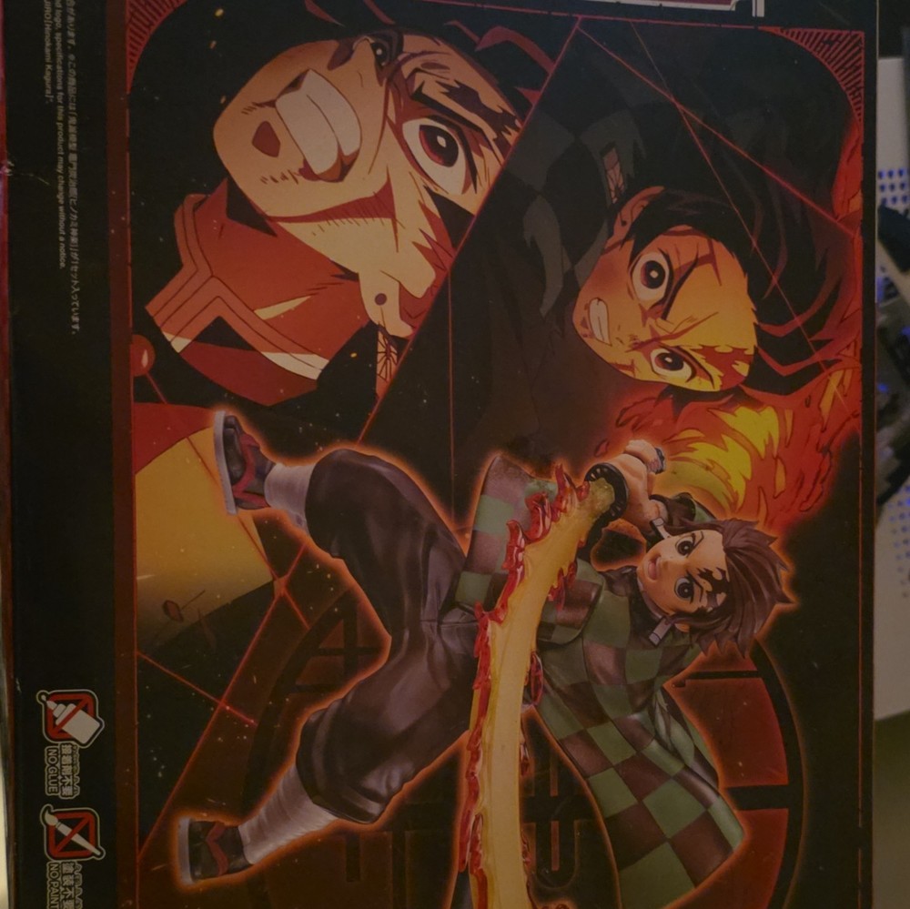 Demon Slayer Kamado Tanjiro Hinokami Kagura Anime Action Figure 130mm