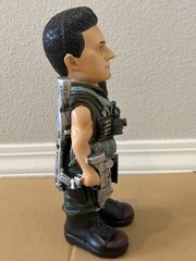 9.5” SD Commando John Matrix Resin Bank Statue Figurine Special Force Toy Figure