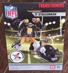 NFL Pittsburgh Steelers 2-in-1 Transformers (2025) STEELSMASH 5″ Figure! #G234