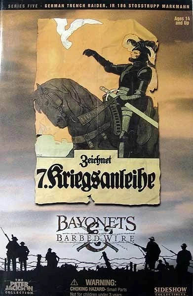 Sideshow 1:6 Scale Bayonets & Barbed Wire WWI German Trench Raider