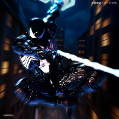 PSL KAIYODO Revoltech Amazing Yamaguchi Symbiote Spider-Man Black Figure PRE