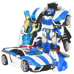 Metal Cardbot 7-11″ Transform Figure Boys Kids Toy Car Truck Plane Vehicle Robot