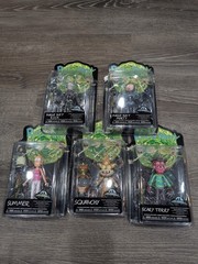 Set Of 5 Rick and Morty Purge Suit Action Figure Rare NIB