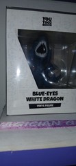 Yugioh Blue-eyes White Dragon Vinyl Action Figure Nib Sealed Japanese Anime Toy