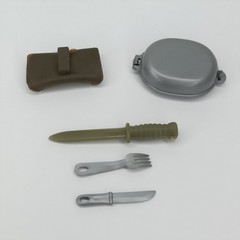 Vintage 1960s G.I. Joe Stony Smith 5 Piece Accessory Set