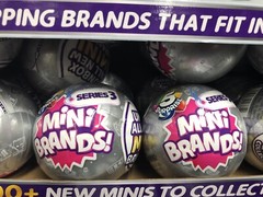 5 surprise mini brands series 3 * New Gray Color Capsule * 24 Ball Box. In Hand