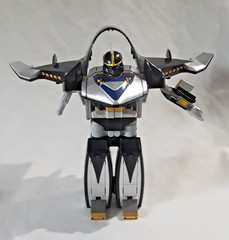 2000-01 Bandai MMPR Power Rangers Time Force DX Time Shadow Megazord as is