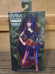 NECA Elvira Mistress of the Dark “Commando” 8″ Action Figure – New